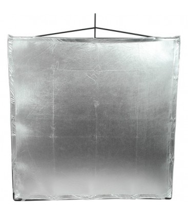 Matthews 169198 - 48x48 Road Flag Silver Lame