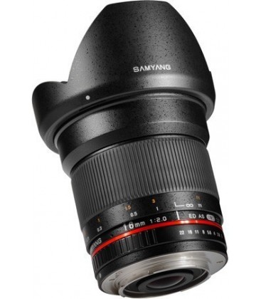 Samyang F1120701101 - 16mm F2.0 Canon