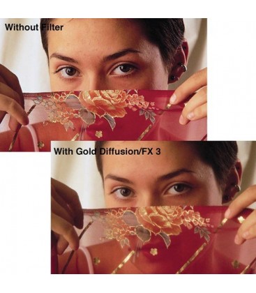 Tiffen 4565GDFX2 - 4X5.650 Gold Diffusion 2 Filter