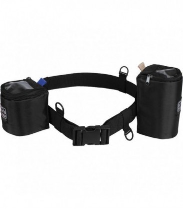 Portabrace BP-Portabrace LB47 - Lens Belt-Nylon belt with 4-inch & 7-inch Lens Cups, Black