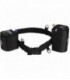 Portabrace BP-Portabrace LB47 - Lens Belt-Nylon belt with 4-inch & 7-inch Lens Cups, Black