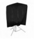 Portabrace CLK-OB/SEC - Cloak-Style Camera Security Cover, Black