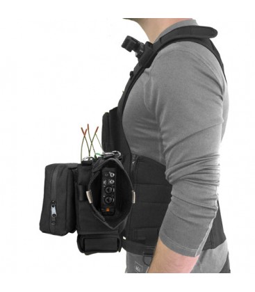 Portabrace ATV-MIXPRE6 - Audio Tactical Vest, Black