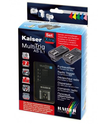 Kaiser K7001 - MultiTrig AS 5.1 Radio Trigger Set Xtra