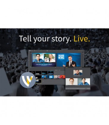 Telestream TEL-WC-PRO-W-UPG7-STU - Wirecast Pro - Win(Upg Stu 4-7)