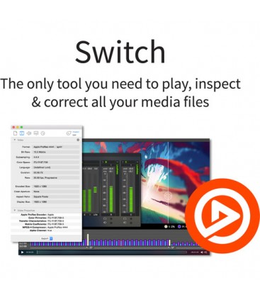 Telestream TEL-SW4PRO-W-UPG-PLS - Switch 4 Pro (Upgrade 4 Plus) Win