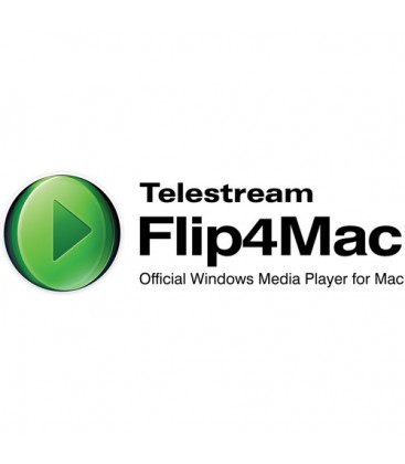 Telestream TEL-F4M-M-UPG-PLAPRO - Flip4Mac WMV Studio Pro HD (Upgrade Player Pro) MAC Only