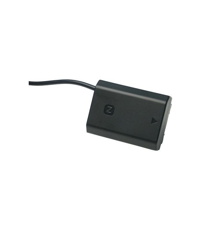 Coiled D-Tap to Sony NP-FZ100 Type Dummy Battery (24-36, Regulated)