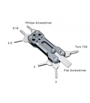 SmallRig AAK2495 - Folding Screwdriver Kit Hunter