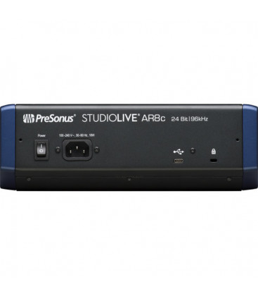 PreSonus SLMAR8C EU - StudioLive AR8c USB Type-C 8-Channel Hybrid Performance and Recording Mixer