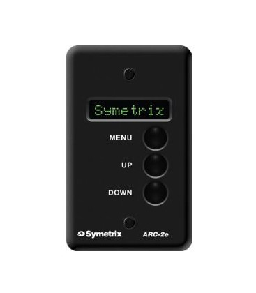 Symetrix ARC-2e-B - Black Adaptive Remote Control