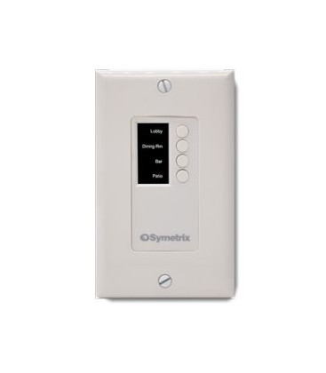 Symetrix 80-0173-A - W2 White IP/PoE Remote Control