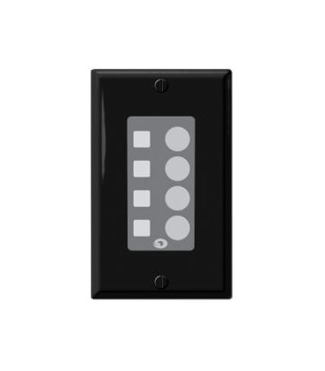 Symetrix 80-0138-A - ARC-SW4e  Black Modular Remote Control