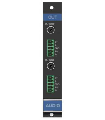 Kramer AAD-OUT2-F16/STANDALONE - 2-Output Analog & Digital Audio Card