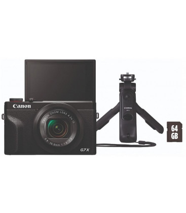 Canon 3637C027 - Powershot-G7-X-Mark-III Black KIT