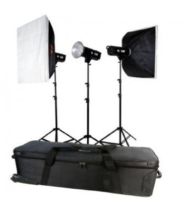 Falcon Eyes 2072 - Studio Flash Set TFK-3400A with Bag