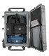 Portabrace PB-2850TBAORXP - Hard Case Audio Cart with Off-Road Wheels
