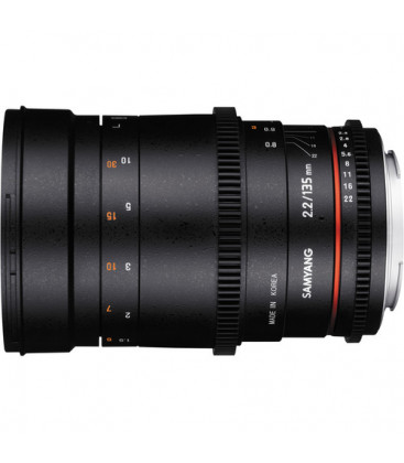 Samyang F1315202101 - VDSLR / Video Mirrorless 135mm T2.2 MK2 Canon M
