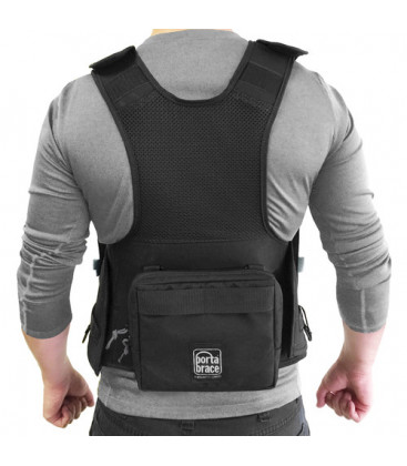 Portabrace ATV-833 - Audio Tactical Vest for Sound Devices 833, Black