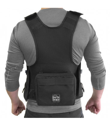 Portabrace ATV-888 - Audio Tactical Vest for Sound Devices 888, Black