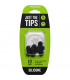 Mackie MP & CR Buds Medium Silicone Black Tips Kit - Earpiece Set