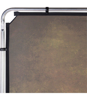 Lastolite LL LB7924 - EzyFrame Vintage Background Kit 6.5 x 7.5' (Olive)