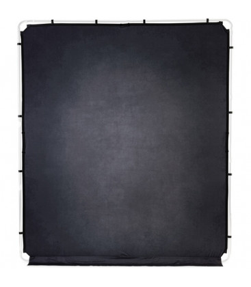 Lastolite LL LB7937 - EzyFrame Vintage Background Cover (6.5 x 7.5', Pewter)