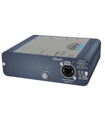 Sonifex AVN-DIO12 - Dual Mono Microphone Input to Dante with Mic Gain