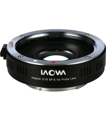 Laowa VE07FREF2E - 0.7x Focal Reducer for 24mm f/14 Probe Lens for EF-E Mount
