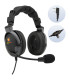 Eartec PDKWIL - Proline Double Headset with Kenwood 2-Pin Plug Inline PTT