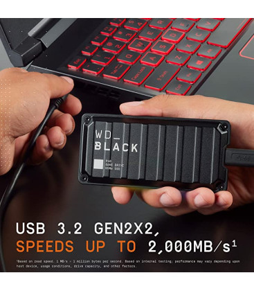 Western Digital WDBAWY0010BBK-WESN - Black P40 Game Drive SSD 1TB