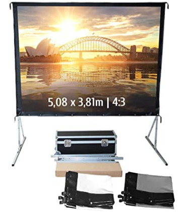 Kimex 046-3009K - Projection Screen 5.08x3.81m 4: 3 Front + Rear