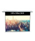 Kimex 048-1534W - Built-in Motorized Projection Screen 2.40x1.50m 16:10 Wi-Fi