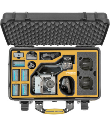 HPRC FX6-2550W-01 - Wheeled Hard Case for Sony FX6 Camera