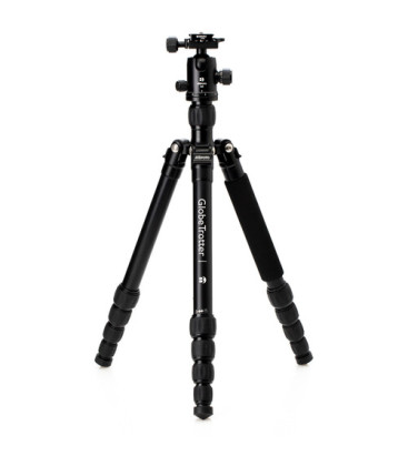 Mefoto MEBMGTABLK - GlobeTrotter Aluminum Travel Tripod Kit (Black)