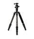 Mefoto MEBMGTCBLK - GlobeTrotter Carbon Fiber Travel Tripod Kit (Black)