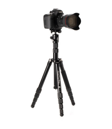 Mefoto MEBMRTPROABLK - RoadTrip Pro Aluminum Series 1 Travel Tripod with Ball Head and Monopod (Black)