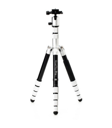 Mefoto MEBMRTPROASLV - RoadTrip Pro Aluminum Series 1 Travel Tripod with Ball Head and Monopod (Silver)