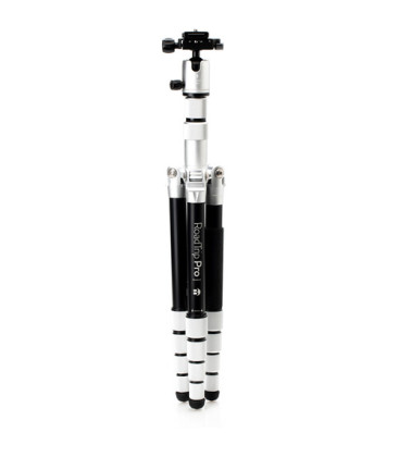 Mefoto MEBMRTPROASLV - RoadTrip Pro Aluminum Series 1 Travel Tripod with Ball Head and Monopod (Silver)