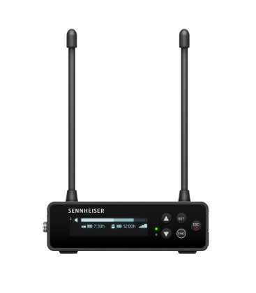 Sennheiser - Digital Wireless Cardioid Lavalier Microphone System (Q1-6: 470 to 526 MHz) - Blackfriday