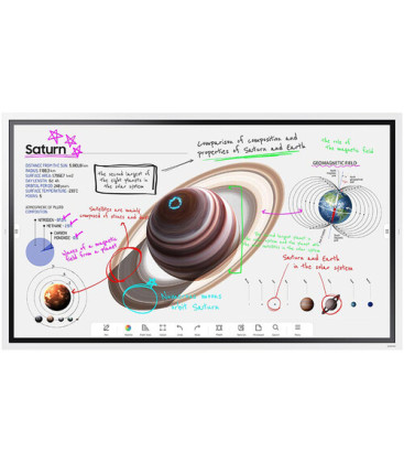 Samsung WM65B - WM65B Flip Pro 65" 4K Interactive Touchscreen LED Display
