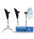 Falcon Eyes 2085 - Studio Flash Set SSK-3200D with Bag with Trigger set