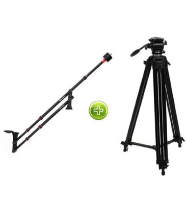 Falcon Eyes 2086 - Video Travel Jib with Video Stand