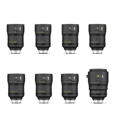 Arri K0.0048023 - 8x Signature Primes (M) & ALEXA Mini LF Ready to Shoot Set Gold