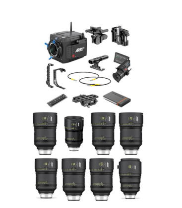 Arri K0.0048019 - 8x Signature Primes (F) & ALEXA Mini LF Ready to Shoot Set V