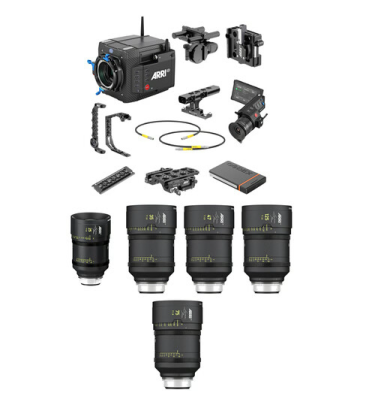 Arri K0.0048009 - 5x Signature Primes (F) & ALEXA Mini LF Ready to Shoot Set V