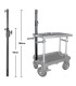 Kupo 168B - Heavy Duty Telescopic Mast W/ Junior Receiver