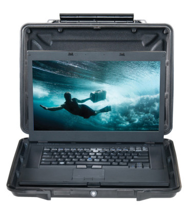 Pelicase 1090-023-110E - 1095CC Hardback Laptop Computer Case with Laptop Liner (Black)