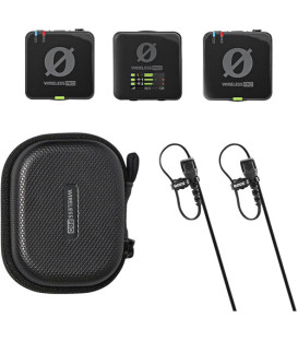K3 One Drag Two Microphone Lavalier sans fil pour iPhone iPad, réduction du  bruit 2,4 G, microphone Lavalier sans fil Plug and Play pour