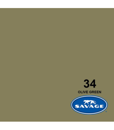 Savage SAV34-12 - Background Paper Olive Green 2 ,72x11m